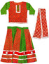Rajasthani Girl With Traditional Jewellery Indian State Fancy Dress Costume For Girls And Females