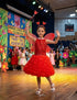 Red Butterfly Insect Kids Fancy Dress Costume for Girls - Imported
