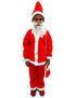 BookMyCostume Santa Claus With Beard Complete Set Christmas Kids & Adults Fancy Dress Costume - Premium