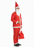 Santa Claus With Beard Complete Set Christmas Kids & Adults Fancy Dress Costume - Premium