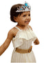 Royal Silver Princess Tiara Crown HeadBand Fancy Dress Costume Accessory for Girls