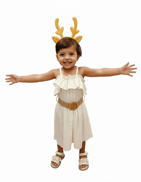 Deer Reindeer Animal Antlers HeadBand Kids Fancy Dress Costume Accessories