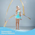 Multicolor Wave Ribbon Wand Gymnastic Dance Kids & Adults Fancy Dress Costume Accessories