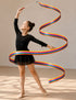 Multicolor Wave Ribbon Wand Gymnastic Dance Kids & Adults Fancy Dress Costume Accessories