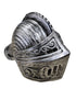 Gladiator Premium Silver Helmet Kids & Adults Fancy Dress Costume Accessory