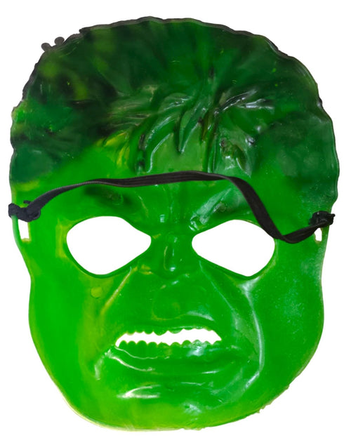 The Green Smasher Superhero Mask Kids Fancy Dress Accessories