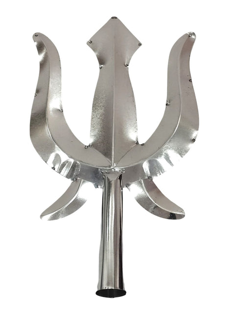 Lord Shiva Silver Trishul Trident Kids & Adults Fancy Dress Costume Accessories