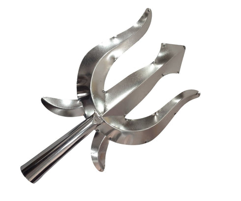 Lord Shiva Silver Trishul Trident Kids & Adults Fancy Dress Costume Accessories
