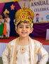 BookMyCostume Mythological Character Multicolor Crown Mukut Kids Fancy Dress Costume Accessories | Suitable for kids till 5 Years