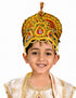 BookMyCostume Mythological Character Multicolor Crown Mukut Kids Fancy Dress Costume Accessories | Suitable for kids till 5 Years