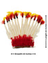 Tribal Fiery Feather Headdress Crown Fancy Dress Costume for Adults