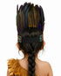 Carnival Multicolor Feather Headdress Crown Fancy Dress Costume