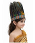 Carnival Multicolor Feather Headdress Crown Fancy Dress Costume