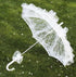 White Lace Net Parasol Umbrella Kids & Adults Costume Accessories for Photoshoots and Decorations