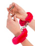 Red Couples Love Handcuffs Fancy Dress Costume Accessories