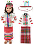 Mizoram Indian Eastern State Folk Costume - Female
