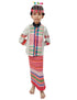 BookMyCostume Mizoram Indian Eastern State Folk Costume - Female