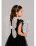 Princess Fairy Wings with Wand & Headband Girls Fancy Dress Costume Accessory