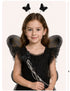 Princess Fairy Wings with Wand & Headband Girls Fancy Dress Costume Accessory
