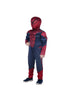 BookMyCostume Red Blue Superhero Muscle Look Kids Fancy Dress Costume - Imported