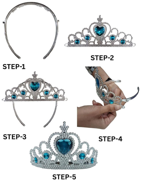 Buy Complete Accessory Set - Snow Queen Fairy Tale Kids Fancy Dress Accessory
