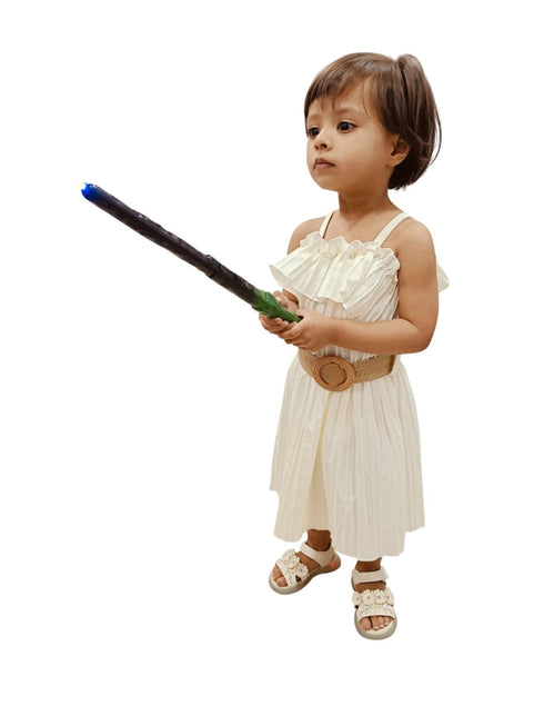 Hary Film Magical Elder Wand for Kids – 14 Inch Wizard Wand with Blue Light & Sound | Fancy Dress Accessory Toy for Boys & Girls | Role Play, Cosplay, Party Prop