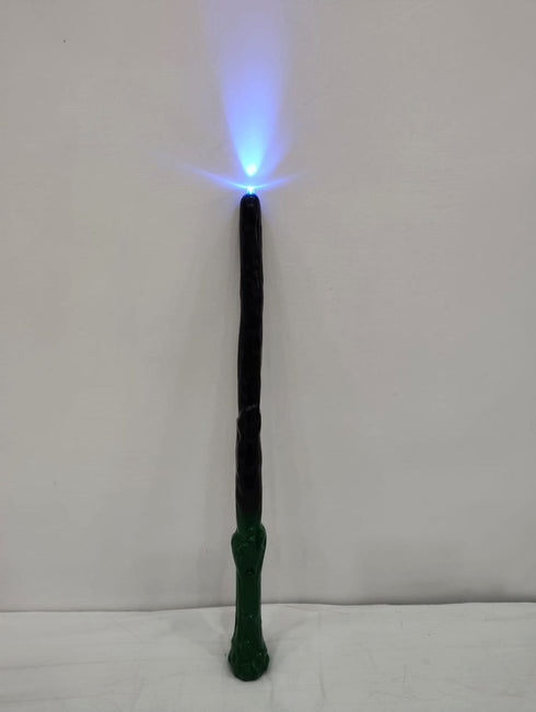 Hary Film Magical Elder Wand for Kids – 14 Inch Wizard Wand with Blue Light & Sound | Fancy Dress Accessory Toy for Boys & Girls | Role Play, Cosplay, Party Prop
