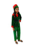 BookMyCostume Santa's Elf Christmas Movie Character Kids Fancy Dress Costume