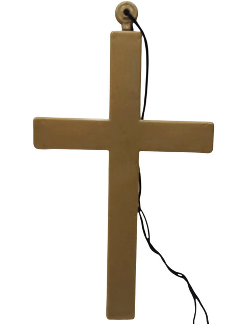 BookMyCostume Christian Jesus Cross Wall Hanging Decoration Fancy Dress Costume Accessory 21.5 Cm