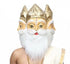 Lord Brahma "The Creator" Hindu God Face Mask Adults Fancy Dress Costume Accessory