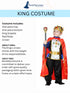 BookMyCostume Fairytale Prince Charming with King Scepter Combo Kids Fancy Dress Costume | Halloween Theme | Imported