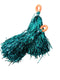 BookMyCostume Turquoise Pom Poms Cheerleader Dance Kids & Adults Costume Accessory