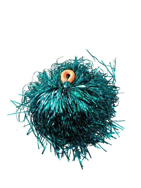 BookMyCostume Turquoise Pom Poms Cheerleader Dance Kids & Adults Costume Accessory