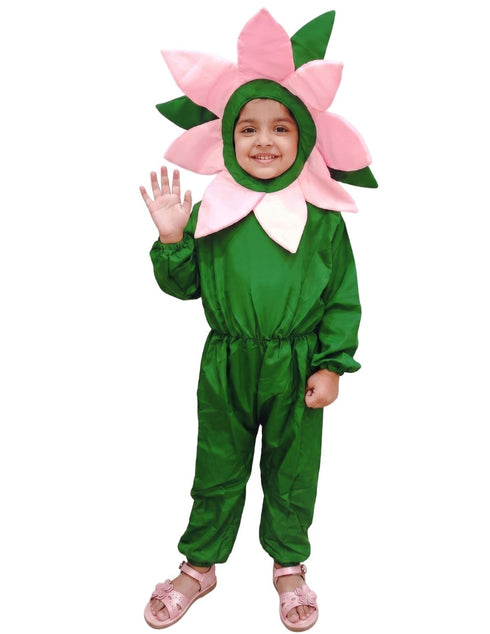 BookMyCostme Pink Flower For Kids Fancy Dress Costume