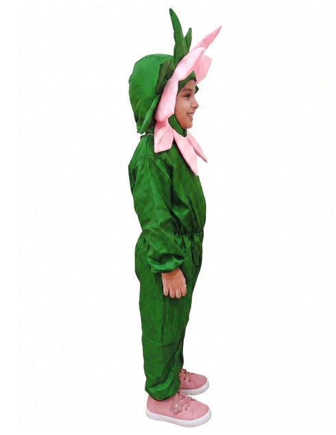 BookMyCostme Pink Flower For Kids Fancy Dress Costume