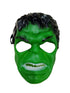 Pack of 5 Superhero Plastic Mask Kids Fancy Dress Accessories
