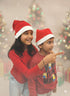 BookMyCostume Christmas Set of 2 Santa Caps Combo Adults Fancy Dress Accessory - Adults Size