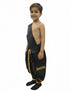 Black Dhoti with Patka Indian Folk Cultural Role Play Dress | Indian Traditional Costume for Boys