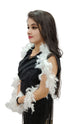 BookMyCostume Fluffy Feather Boa Stole | Soft Feathers Scarf Evening Dress Accessory for Girls | Perfect for Dance Accessory, Costume Parties & Stylish Feather Dress Look