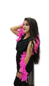 BookMyCostume Fluffy Feather Boa Stole | Soft Feathers Scarf Evening Dress Accessory for Girls | Perfect for Dance Accessory, Costume Parties & Stylish Feather Dress Look