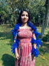 BookMyCostume Fluffy Feather Boa Stole | Soft Feathers Scarf Evening Dress Accessory for Girls | Perfect for Dance Accessory, Costume Parties & Stylish Feather Dress Look