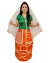 Manipuri Traditional Dress for Girls | Manipuri Dress for Kids Girls | North East Indian Dance & Fancy Dress Costume | Cultural Outfit for Theme Parties, School Functions & Competitions