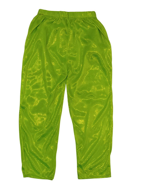 Light Green Western Dance Costume for Boys | Full Sleeves Sequin Collared Shirt with Matching Pants | Nylon & Sequence Dance Costume for Boys | Stylish Fancy Dress for Kids