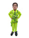 BookMyCostume Light Green Western Dance Costume for Boys | Full Sleeves Sequin Collared Shirt with Matching Pants | Nylon & Sequence Dance Costume for Boys | Stylish Fancy Dress for Kids