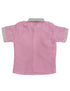 Boy Dangri Style Costume Set | Pink Shirt with Denim Dangri Style Shorts & Colorful Tie | Fancy Dress Costume for Role Play | Boys