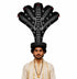 Sheshnaag Snake Headpiece & Statue – 22 Inches Idol for Fancy Dress, Cosplay, Roleplay & Temple Decor – Tribal Naga Serpent Accessory