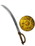 Shivaji Sword and Shield Set for Kids – 26-Inch Royal-Look Toy Sword with 10-Inch Shield with Metallic Finish |Warrior Costume Accessory for Fancy Dress & Role Play