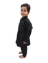 BookMyCostume Kashmiri Dress for Boys – Traditional Black Pathani Suit Set | Kashmiri Suit for Kids with Collared Kurta & Pajama | Ethnic Kashmiri Dress for Cultural Events & Fancy Dress