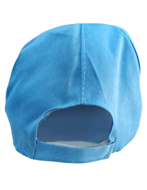BookMyCostume Blue Cricket Cap for Kids & Adults – Sports Cap with Velcro Strap & Embroidered Cricket-Inspired Logo