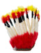 BookMyCostume Kids Tribal Fiery Feather Headdress – Red & White Crown with Adjustable Elastic | Fancy Dress Costume Headgear for Tribal Theme & Cultural Events